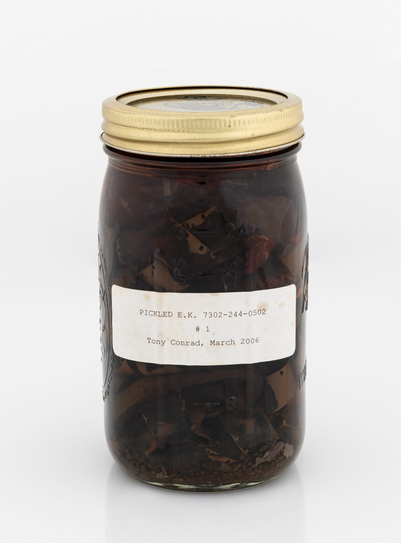 Image gallery Pickled E.K. 7302-244-0502 #1, March 2006 by Tony Conrad