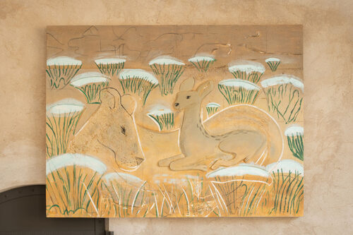 View featured artwork Perennial Relief (V2) by Lin May Saeed