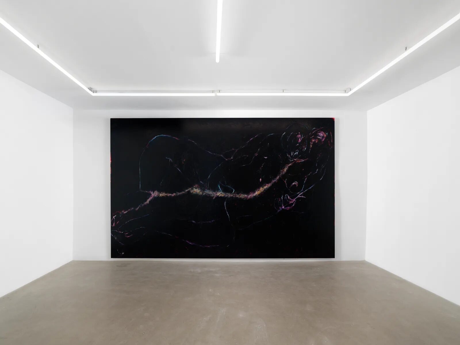 Bed #6, umbra by Mercedes Llanos – installation view