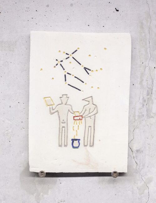 View featured artwork Clay Tablet - Gemini Ritual by Frank&Robbert Robbert&Frank