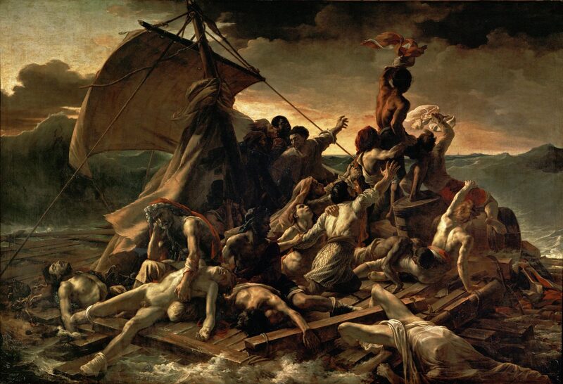 Featured artwork The Raft of the Medusa by Théodore Géricault