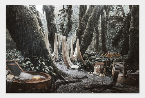 View featured artwork Landscape with Washerwomen by Sun Woo