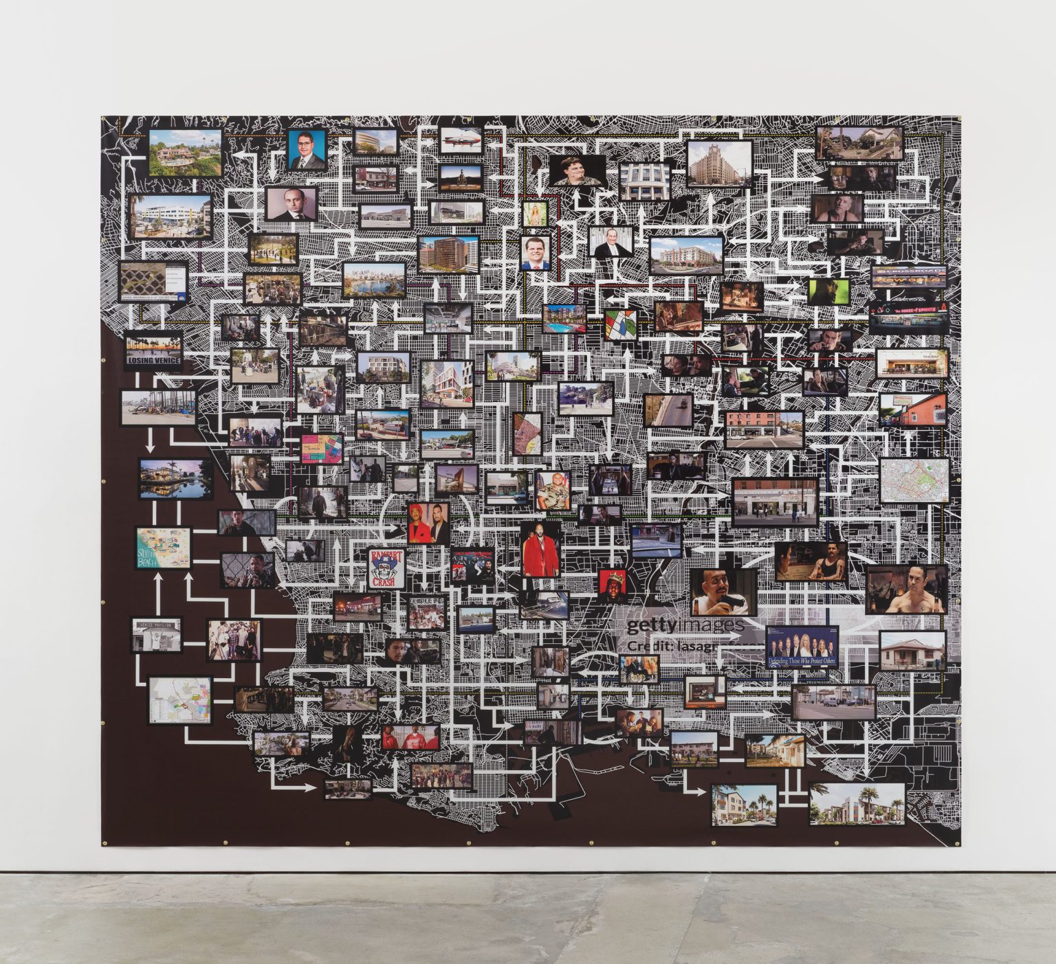 Image gallery Dérive C (Villa Theos, Jordan Downs, and Training Day) by Nick Angelo – installation view