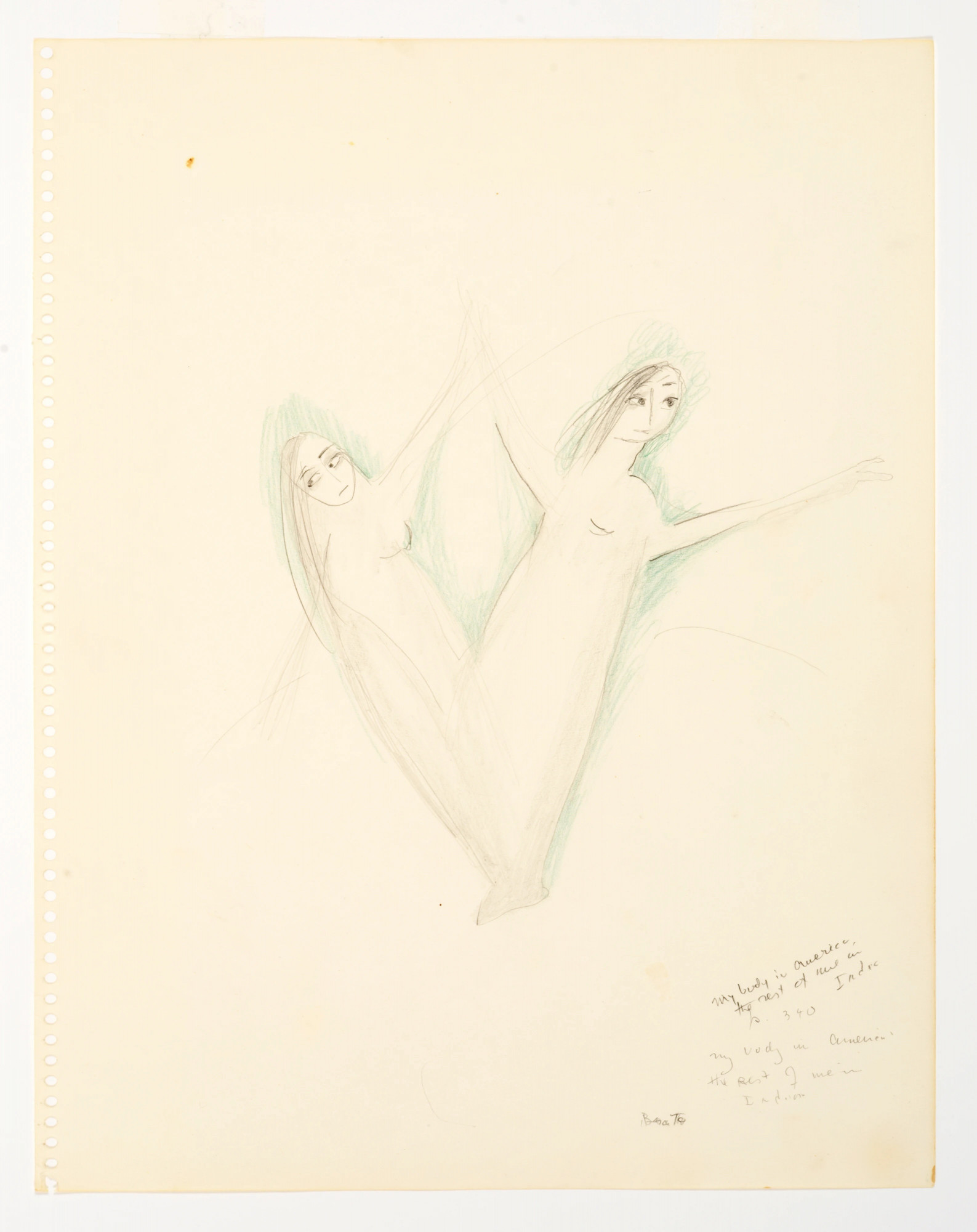 Image gallery My Body in America the Rest of Me in India by Beatrice Wood