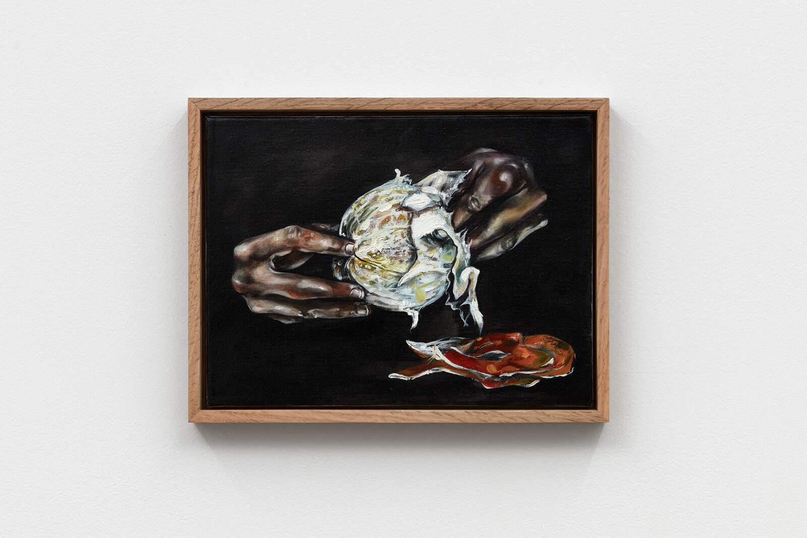 Way of peeling an orange I by Karla Kaplun