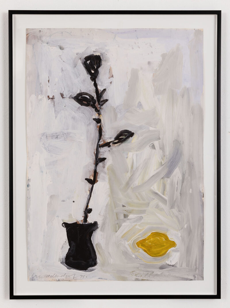 Featured artwork Rose + Zitrone by Helmut Middendorf