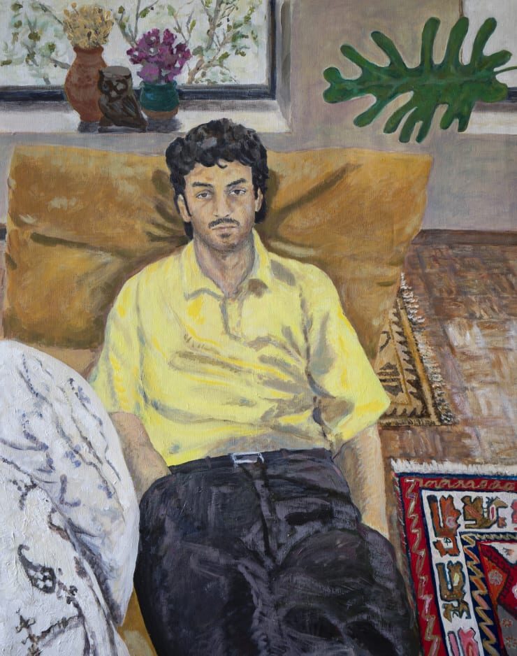 Featured artwork Nastaliq Might Be a Mazani Boy by Sam Samiee