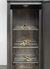 Fridge with three porcelain lobsters – detail view