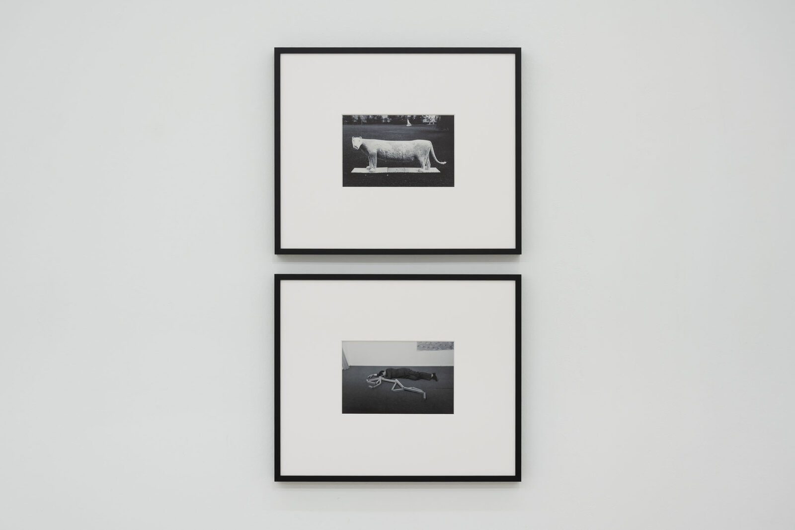 Untitled (12th Art Basel) 1981, and Untitled (1st Swiss Sculpture Exhibition, Biel) 1954 by Maria Netter