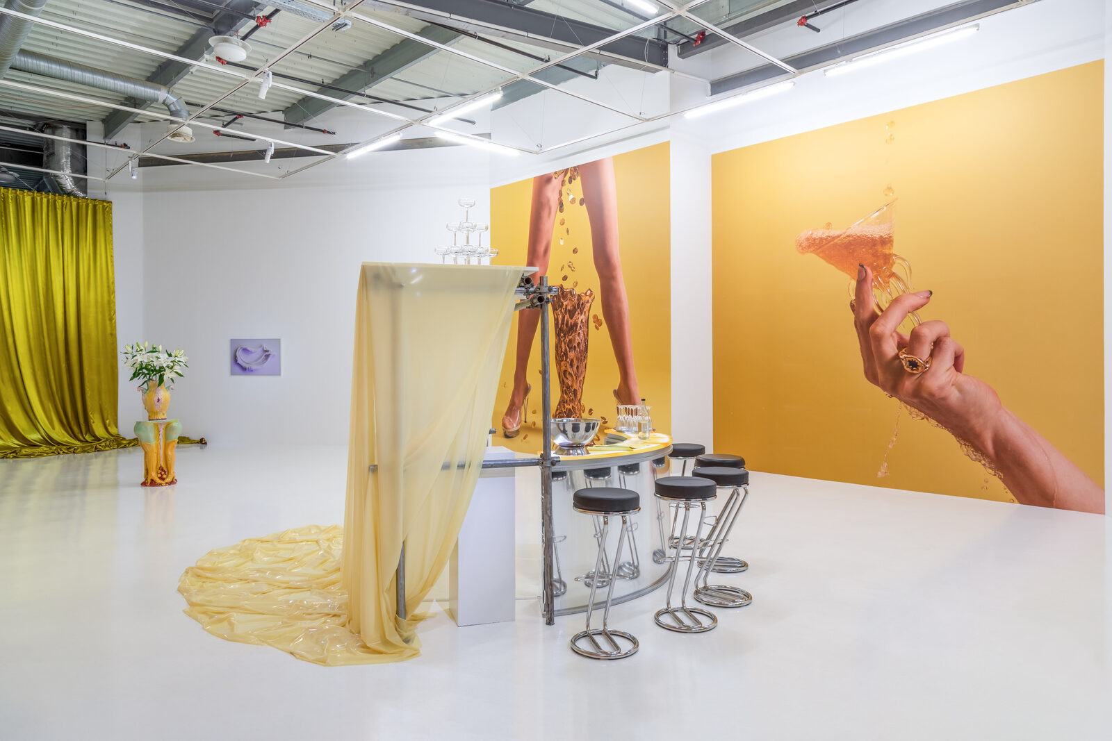 Image gallery Zoe Williams, ‘En Liquide’, 2025, Parvis Centre d’Art Contemporain d’Intérêt National, curated by Magali Gentet, photos©Valerie Servant. by Zoe Williams