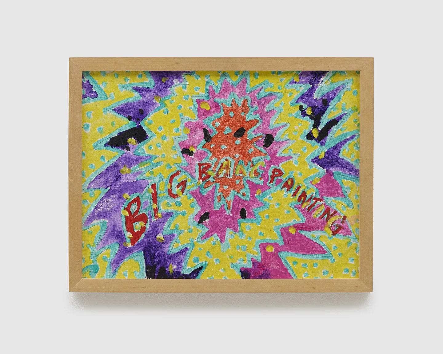 Big Bang Painting by Paul Thek