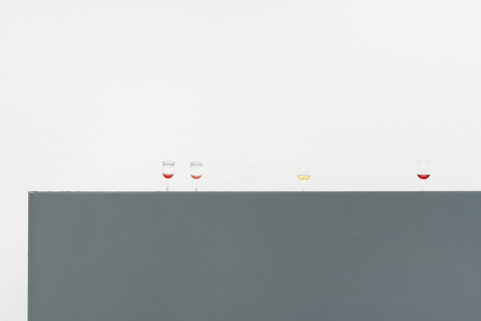 Untitled Opening (NOIR AND BLANC) by Amanda Ross-Ho – detail view