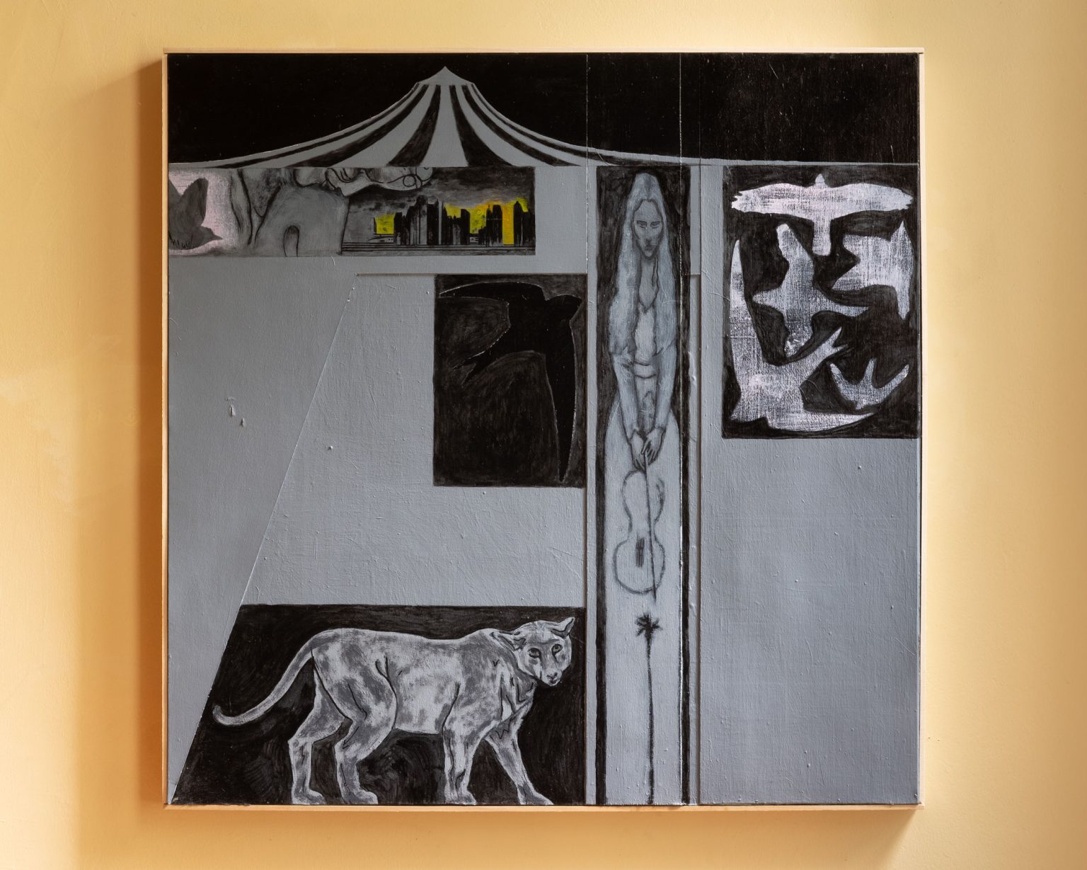 Image gallery Overture of P22 and the Guardian Angel of the 110 Freeway by Lucia Zezza