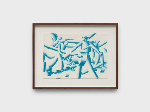 View featured artwork die Rohre lassen sich leichter tragen als die Stimmen by Ferdinand Dölberg