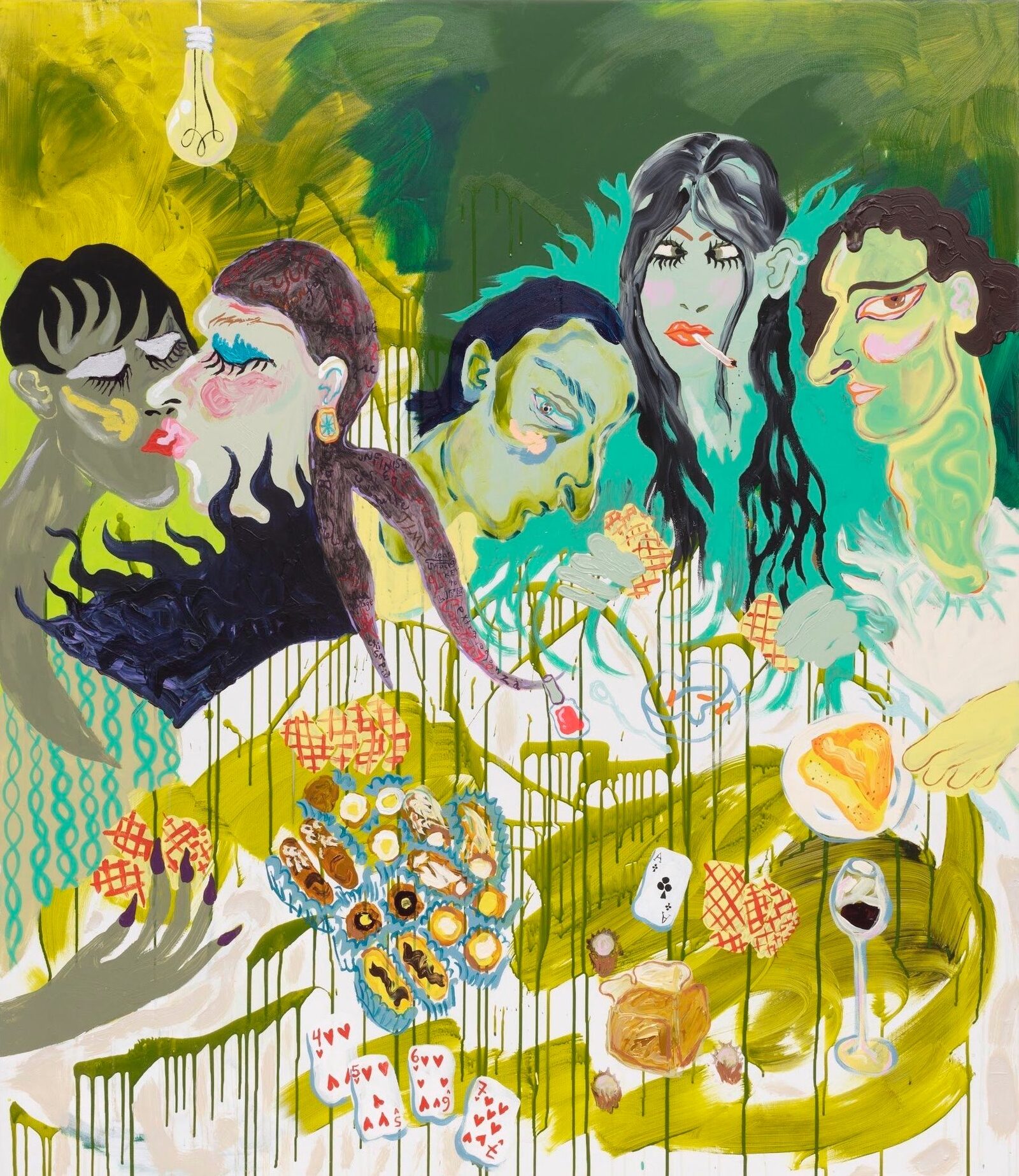 Image gallery The Card Players by Constance Tenvik