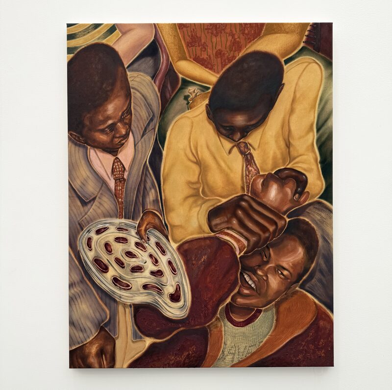 Featured artwork A NEWBORN MUST BE BORN BEFORE HE IS FED by Georgia Semple