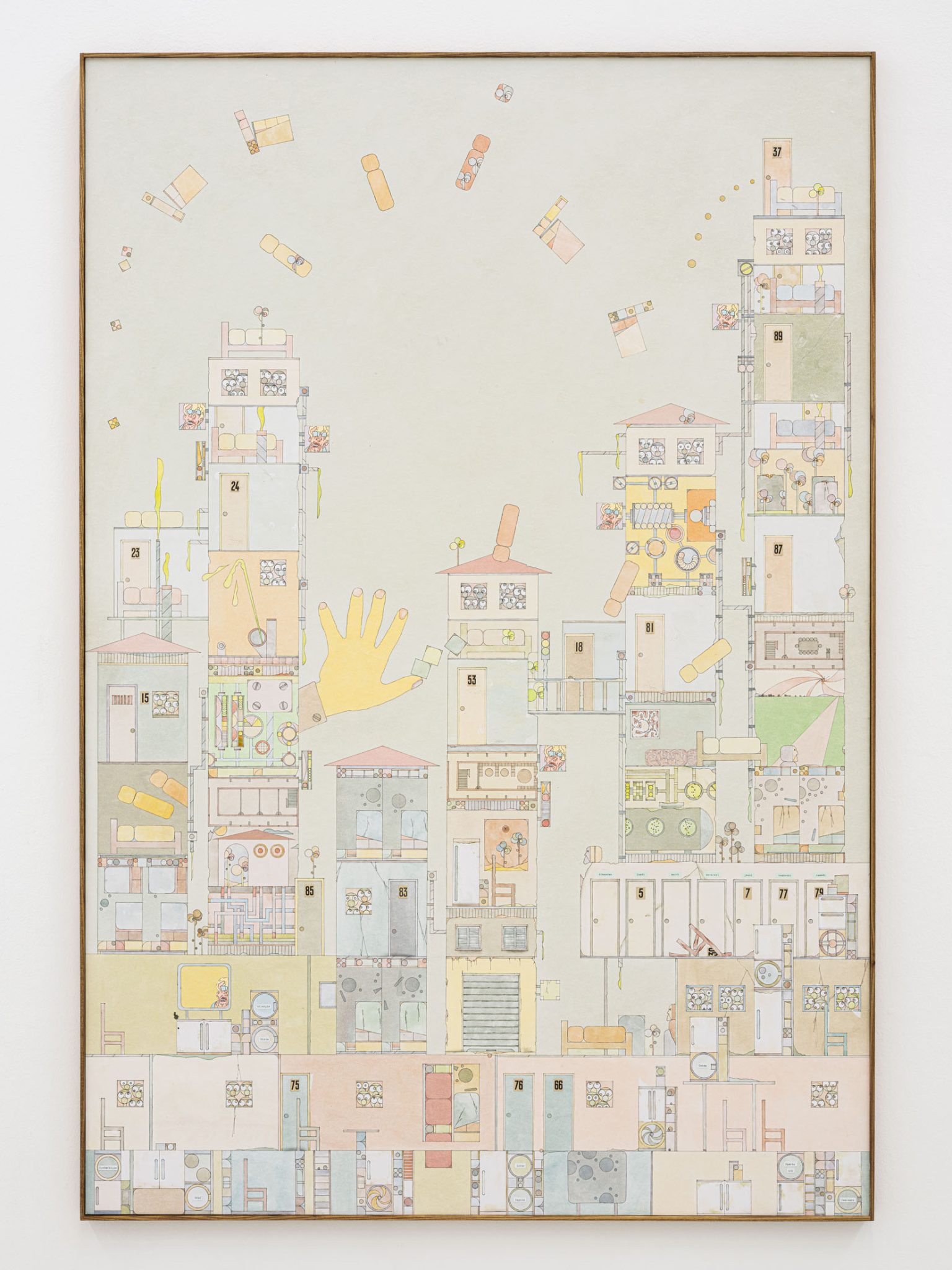 L’altération des mondes (paysage) by Alan Schmalz