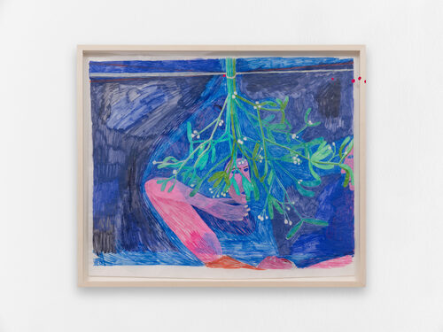 View featured artwork Masks under a mistletoe (nocturne 2) by Agnes Scherer