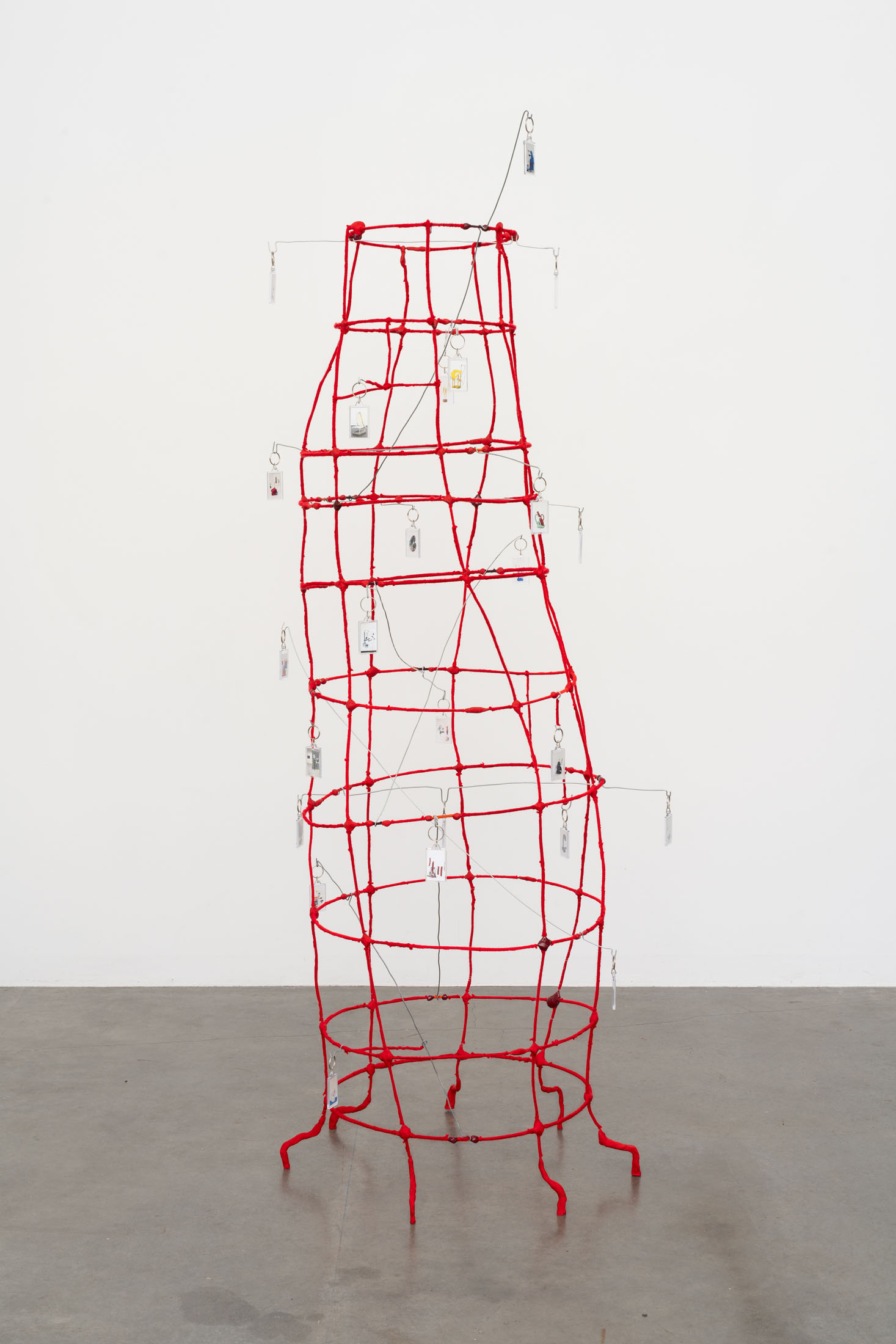 Monument to the Fourth International (key chain kiosk) by Dawn Cerny – installation view