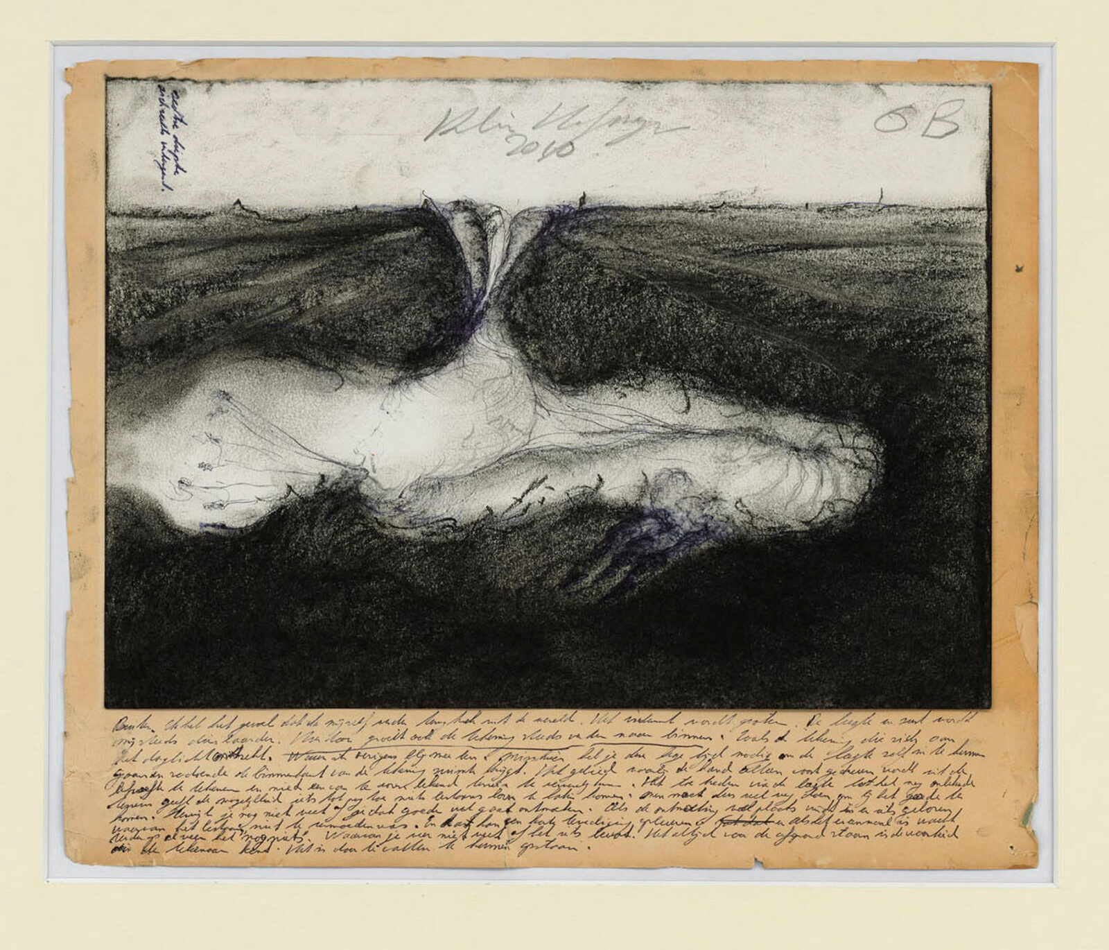 Studie voor een landschapachtige verdieping by Hans Klein Hofmeijer