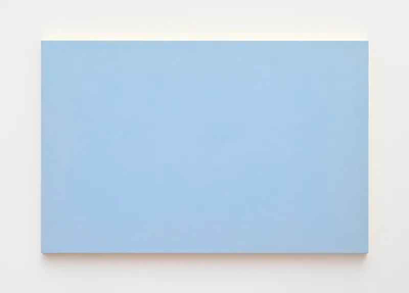 Image gallery Senza Titolo (azzurro chiaro) by Ettore Spalletti