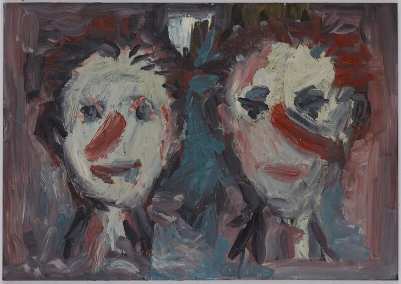 Featured artwork 2 Heads by Helmut Middendorf