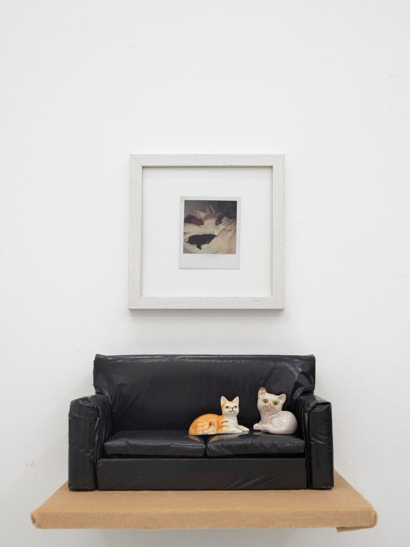 Featured artwork Dying Nine Times 7 (Roy and girl cat 7) by Philip Hinge