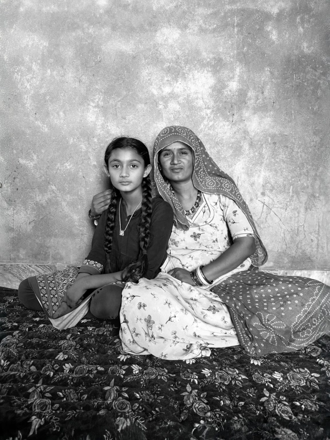 Saru with Sita Devi, Sam, Rajasthan by Lina Bertucci