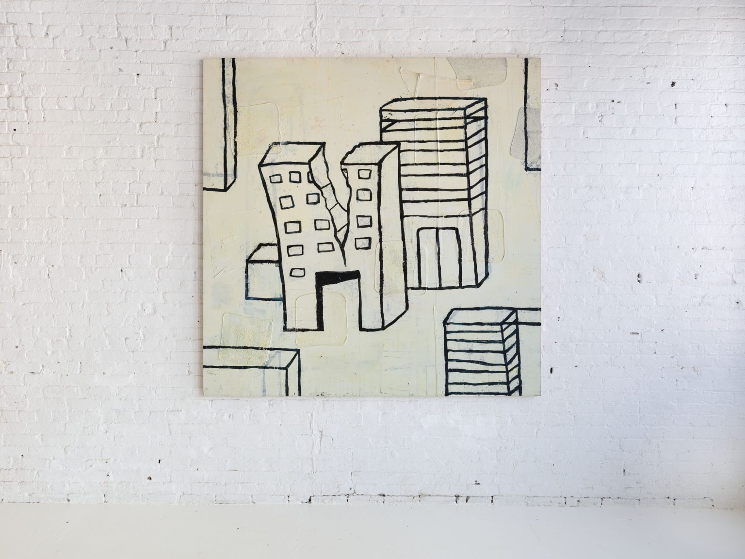 Image gallery Untitled (Earthquake) by Donald Baechler – installation view