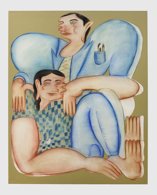 View featured artwork Painters Dungarees by Anastasia Bay