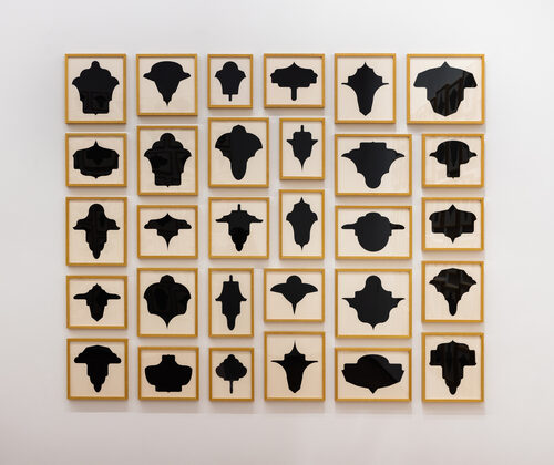 View featured exhibition Allan McCollum: A Moment in Time: Drawings 1991-1992 at Galerie Thomas Schulte