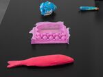 Copies of real-life objects, tools and food