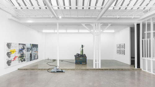 View featured exhibition As the veneer of democracy starts to fade at Galerie Derouillon