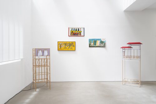 View featured exhibition la chambre humaine & le sommeil électronique at Galerie Chantal Crousel