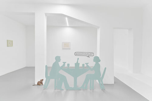 View featured exhibition He Does Not Have a Chance at Triangolo