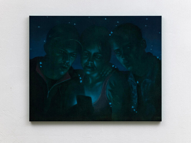 Eyelids, towards Night