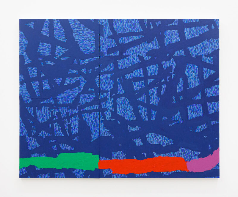 It splits off, gently lifting under the pull