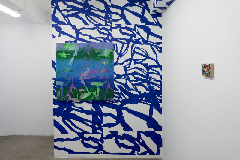 It splits off, gently lifting under the pull