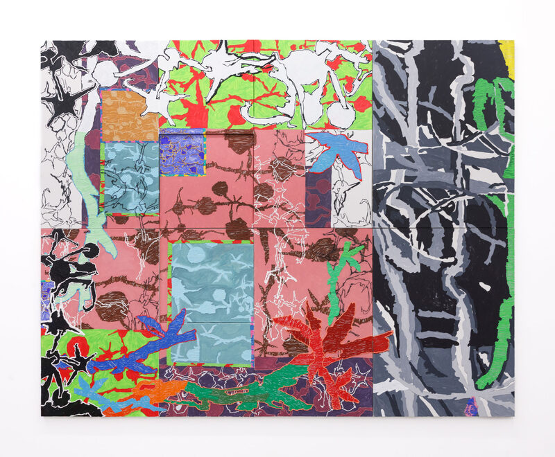 It splits off, gently lifting under the pull