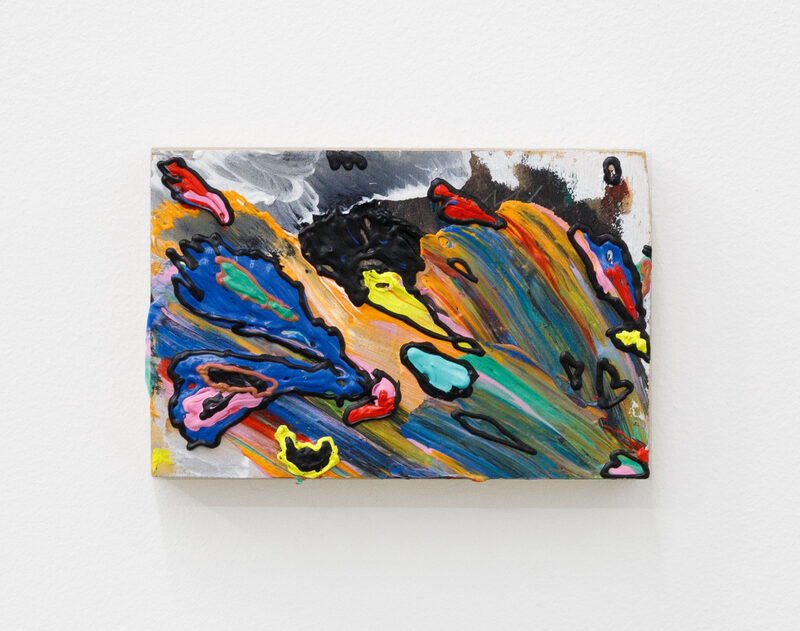 It splits off, gently lifting under the pull