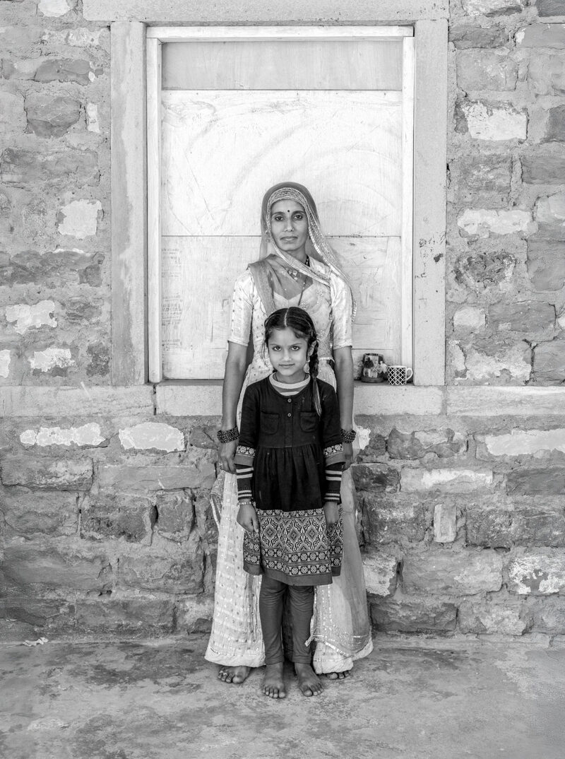 Mother, Daughter, Desert Moon