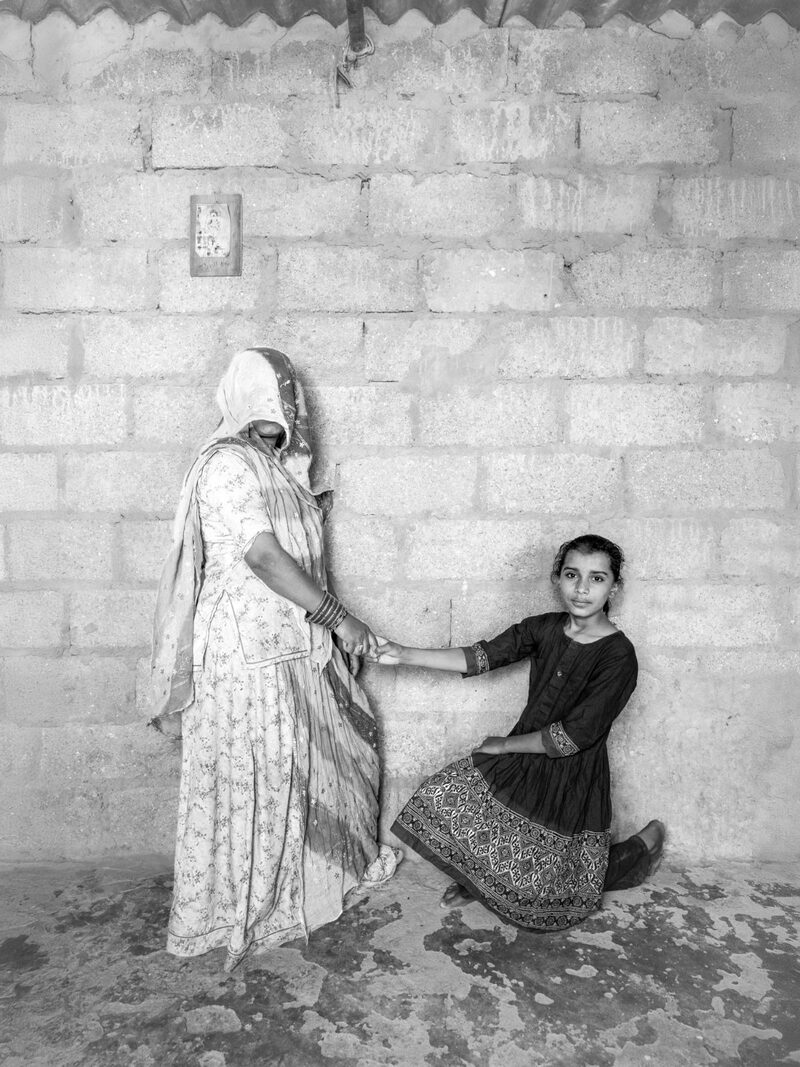 Mother, Daughter, Desert Moon