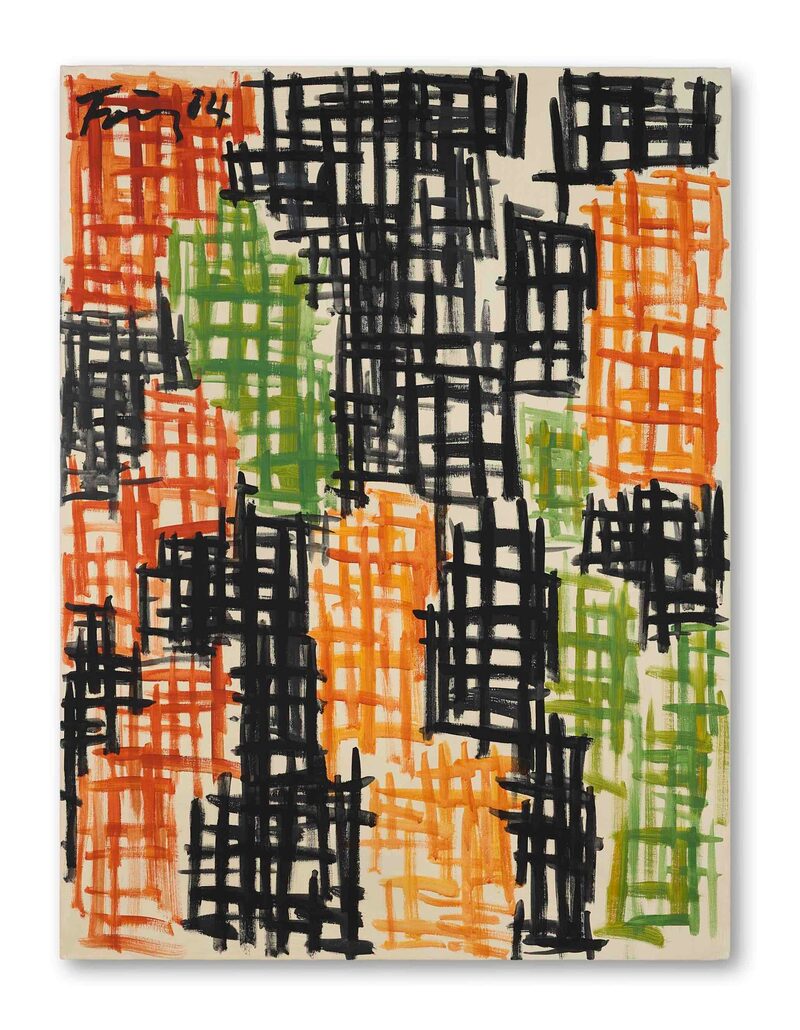 Grid and Gesture - Günther Förg | Karel Appel