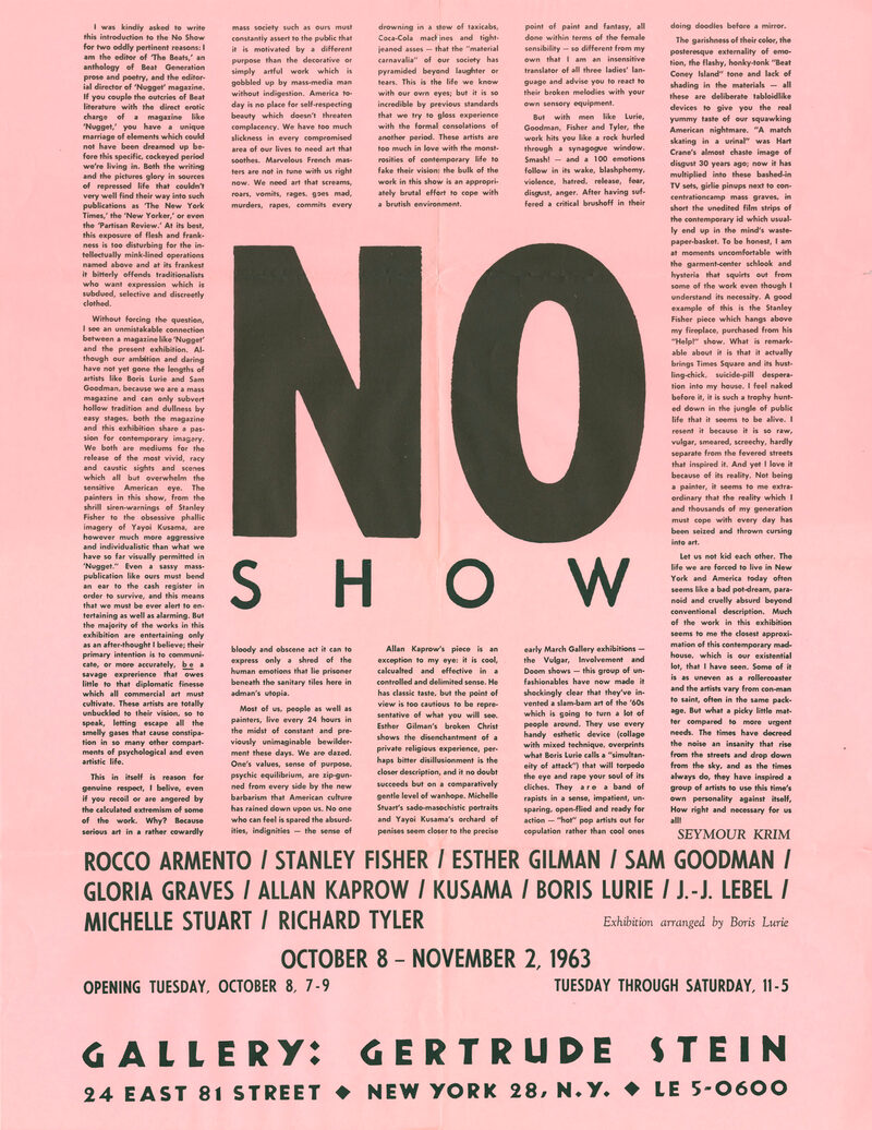 NEIN! Boris Lurie and NO!art