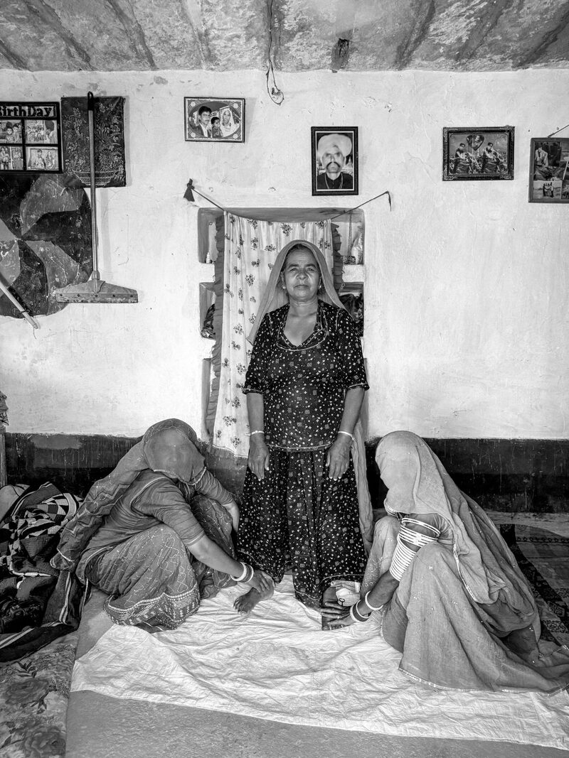 Mother, Daughter, Desert Moon