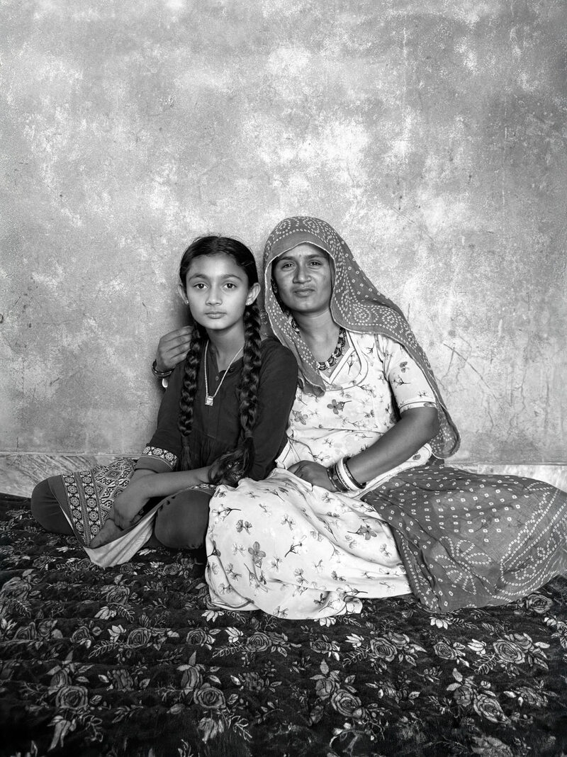 Mother, Daughter, Desert Moon