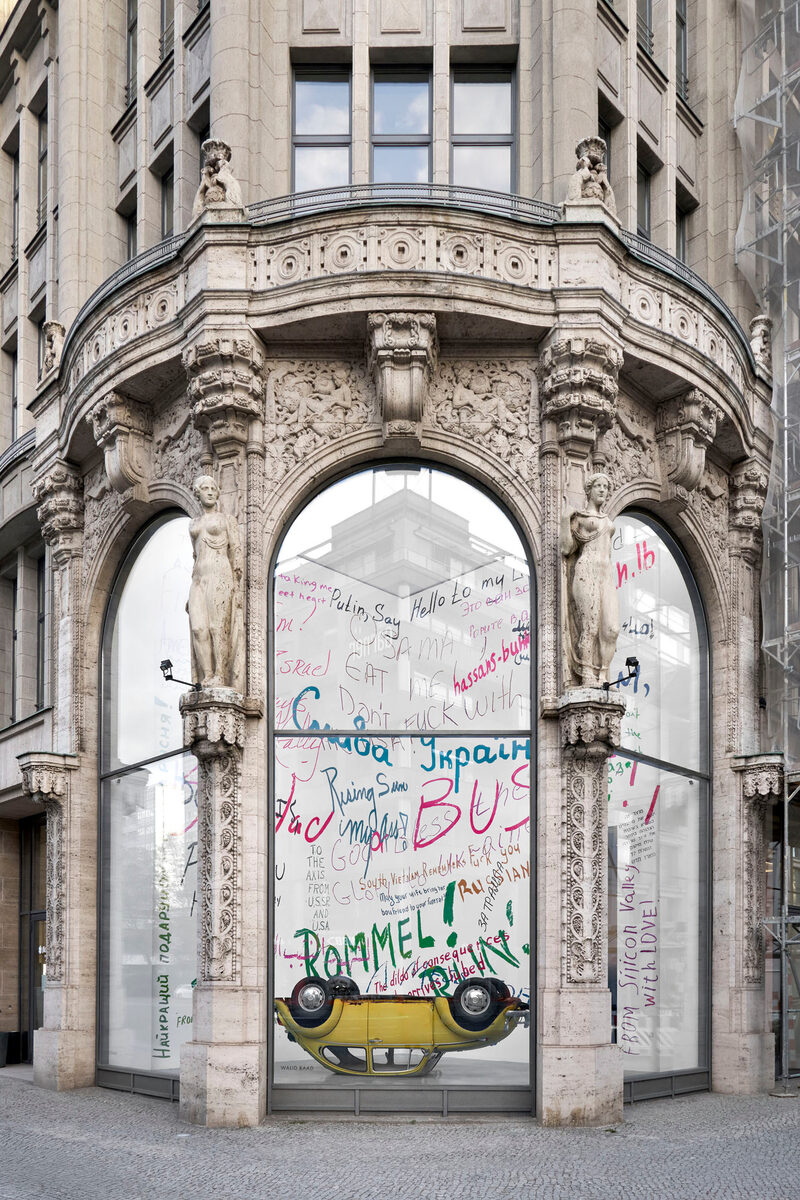 Walid Raad: Like a rubber rung on a ladder