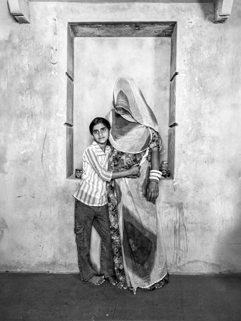 Mother, Daughter, Desert Moon