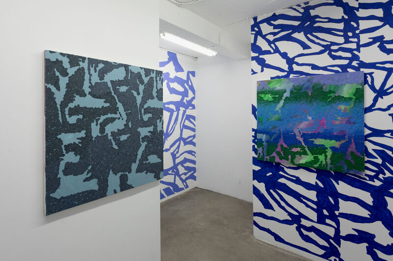 It splits off, gently lifting under the pull