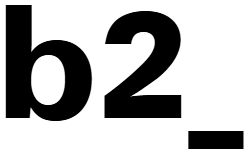 Galerie b2_ Logo